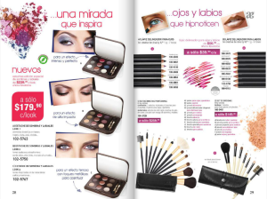 Cosmeticos especiales para Febrero de 2013 en Andrea Catalogo
